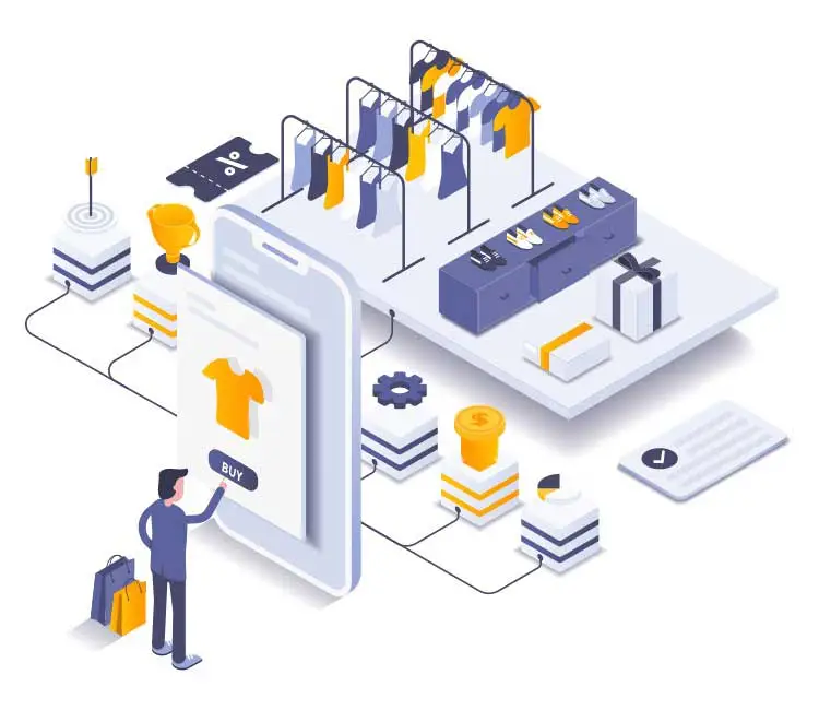 Dezvoltare Website Illustration